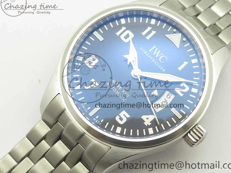MIROTIME 0811 Mark XVII IW327014 Le Petit Prince MKS 1:1 Best Edition Blue Dial on SS Bracelet MIYOTA 9015 V FastDry 7191